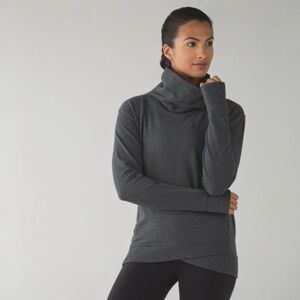 Lululemon On The Double Pullover 6 Gray